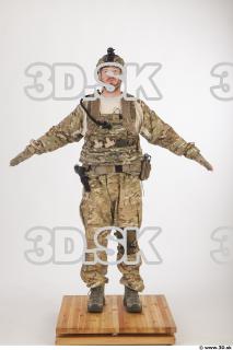 Soldier in American Army Military Uniform 0013